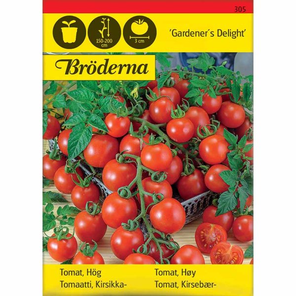 Kirsikkatomaatti 'Gardener´s Delight'