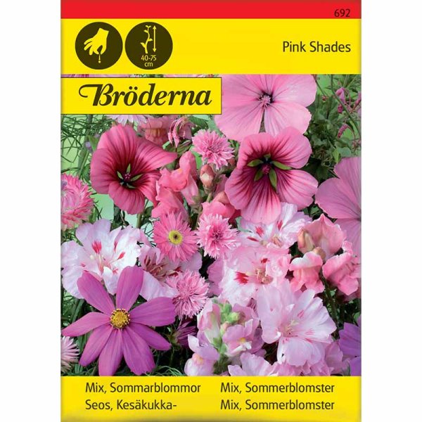Kesäkukkasekoitus 'Pink Shades'
