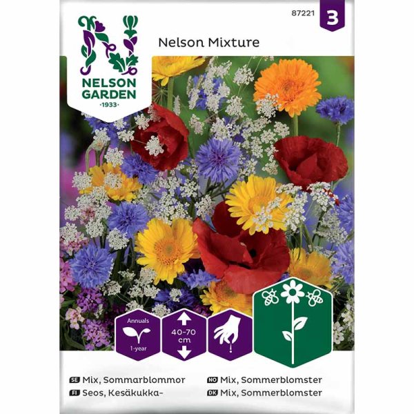 Kesäkukat 'Nelson Mixture'