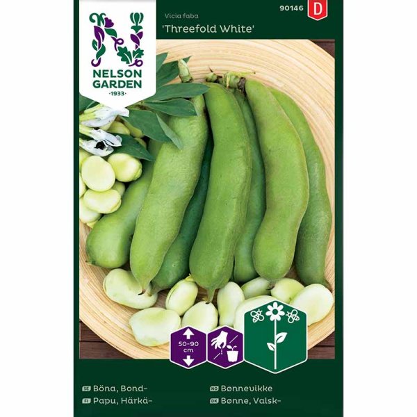 Härkäpapu 'Threefold White'