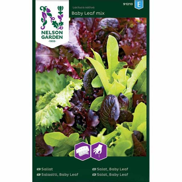 Salaatti 'Baby Leaf mix' siemeneteippi