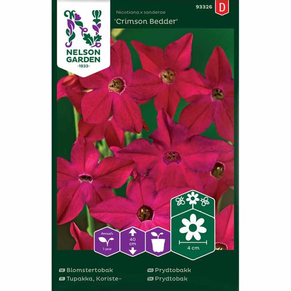 Koristetupakka 'Crimson Bedder'