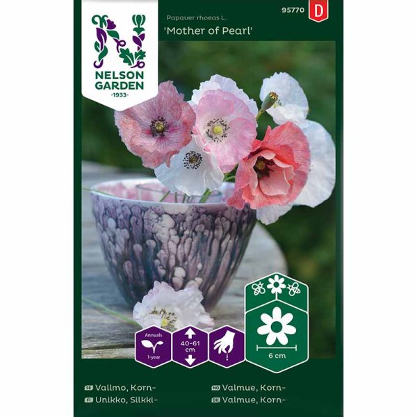 Pelto-unikko 'Mother of Pearl'