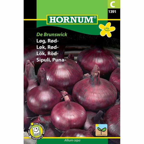 Punainen sipuli 'Braunschweiger Dunkelblutrote'