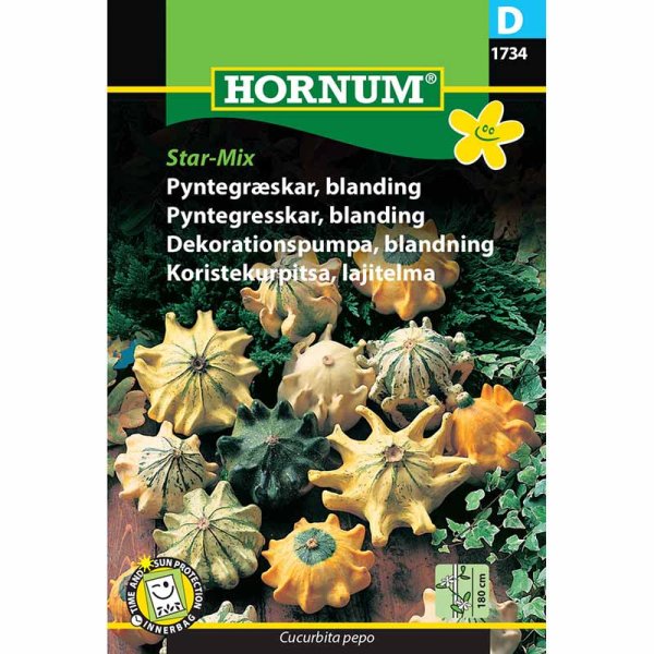 Koristekurpitsa 'Star-Mix'