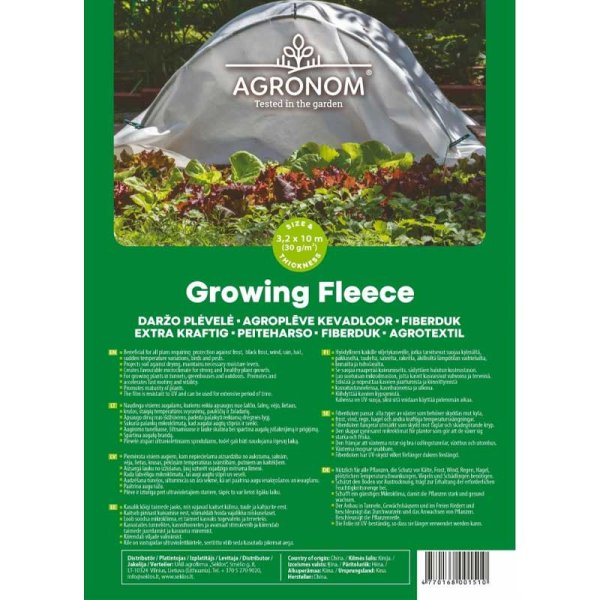 Kuitukangas 3,2x10m 30g