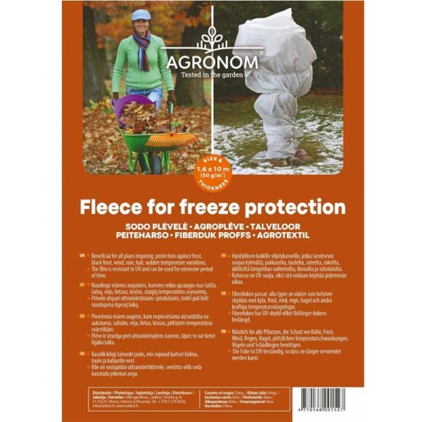 Kuitukangas 50g, 1,6x10m