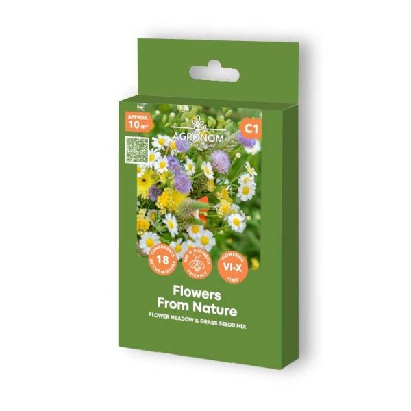 Kukka- ja niittyheinäseos 'Flowers from Nature'