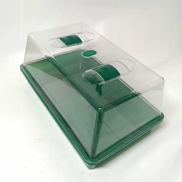 Minikasvihuone 38x24x18 cm