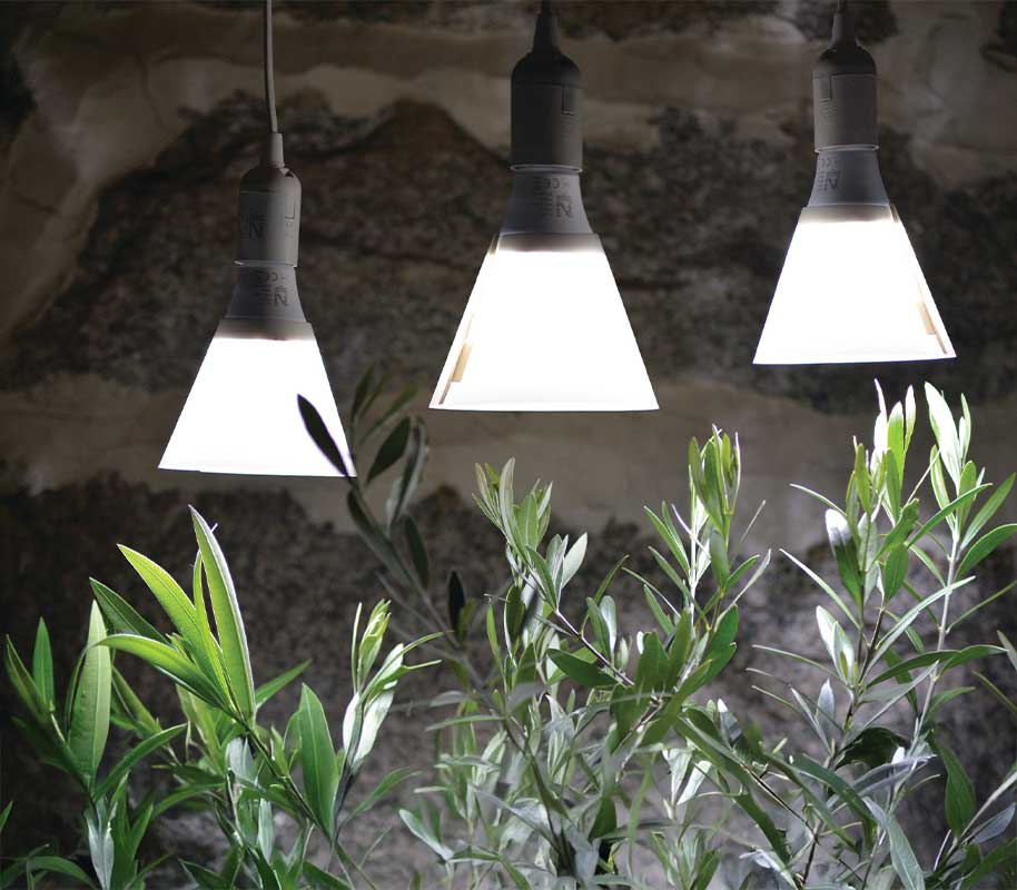 LED-lampun varjostimet