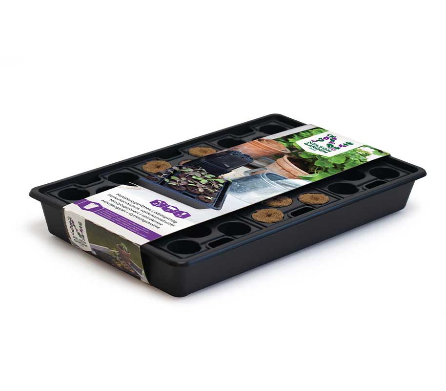 Kestävä kylvöalusta 23x37cm