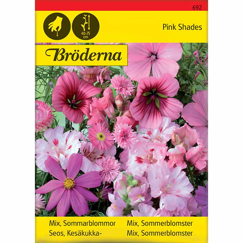 Kesäkukkasekoitus 'Pink Shades'