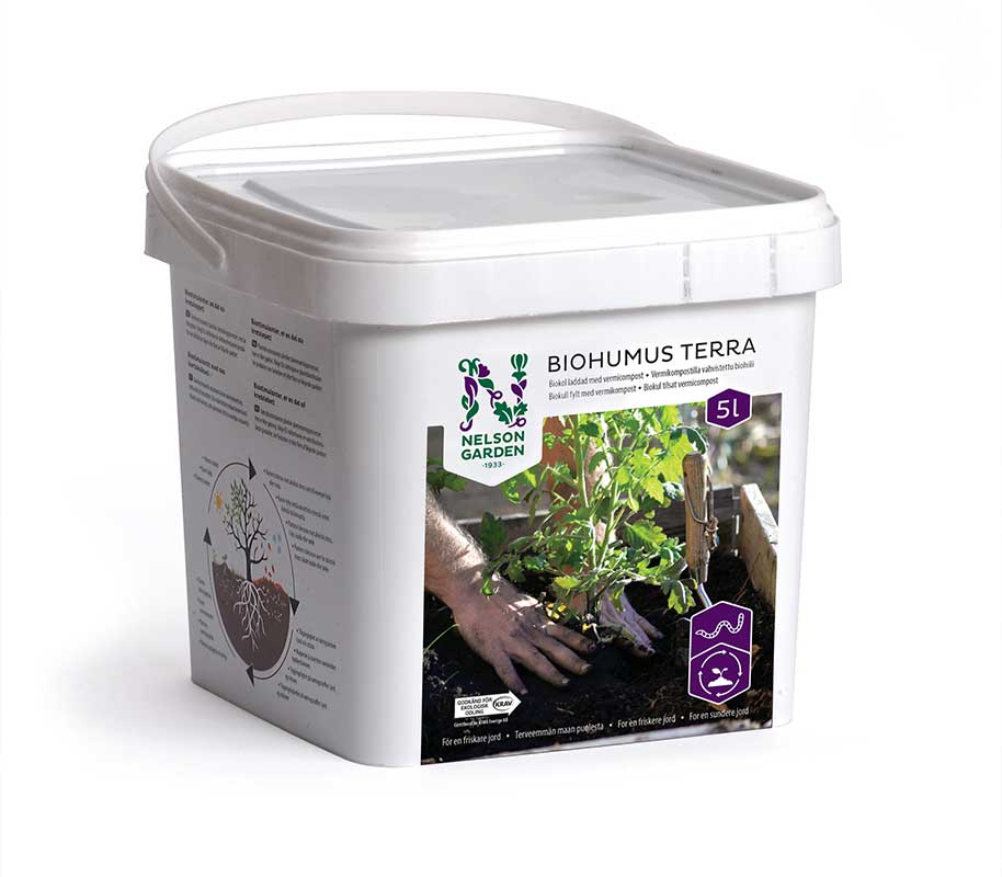 Maatiaisnurmikkomulta - Biohumus Terra