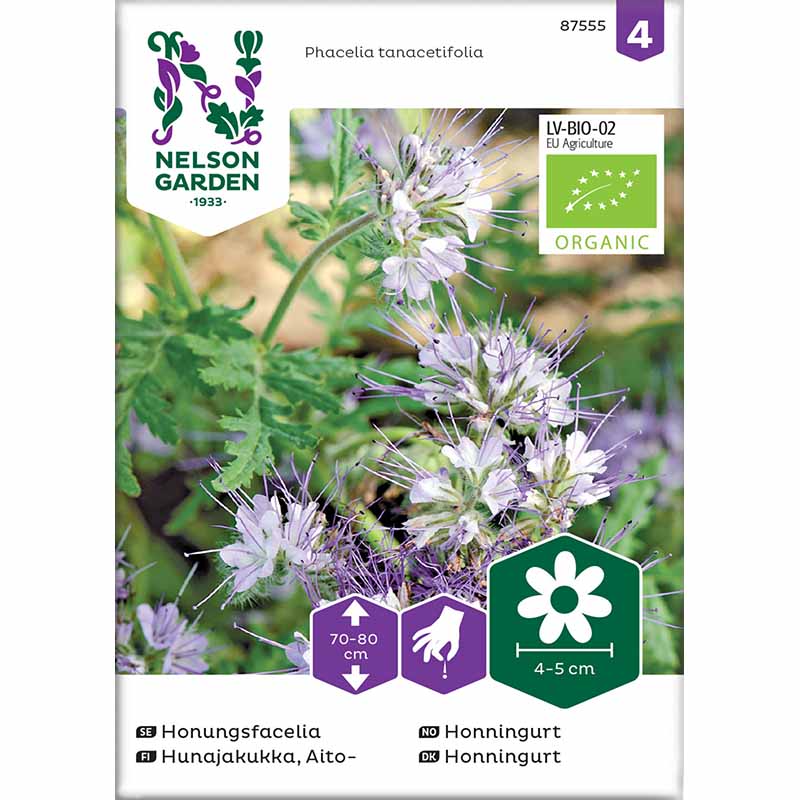 Hunajakukka blå Organic