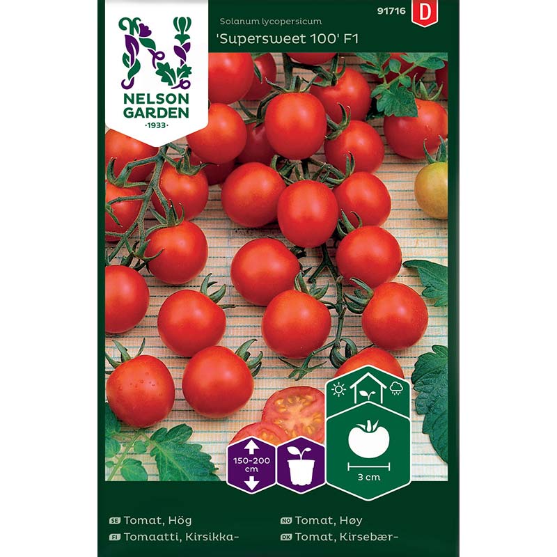 Kirsikkatomaatti 'Supersweet 100' F1