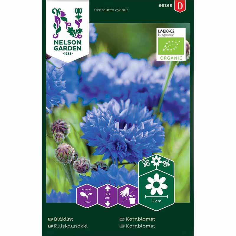 Korkea Ruiskaunokki Luomu