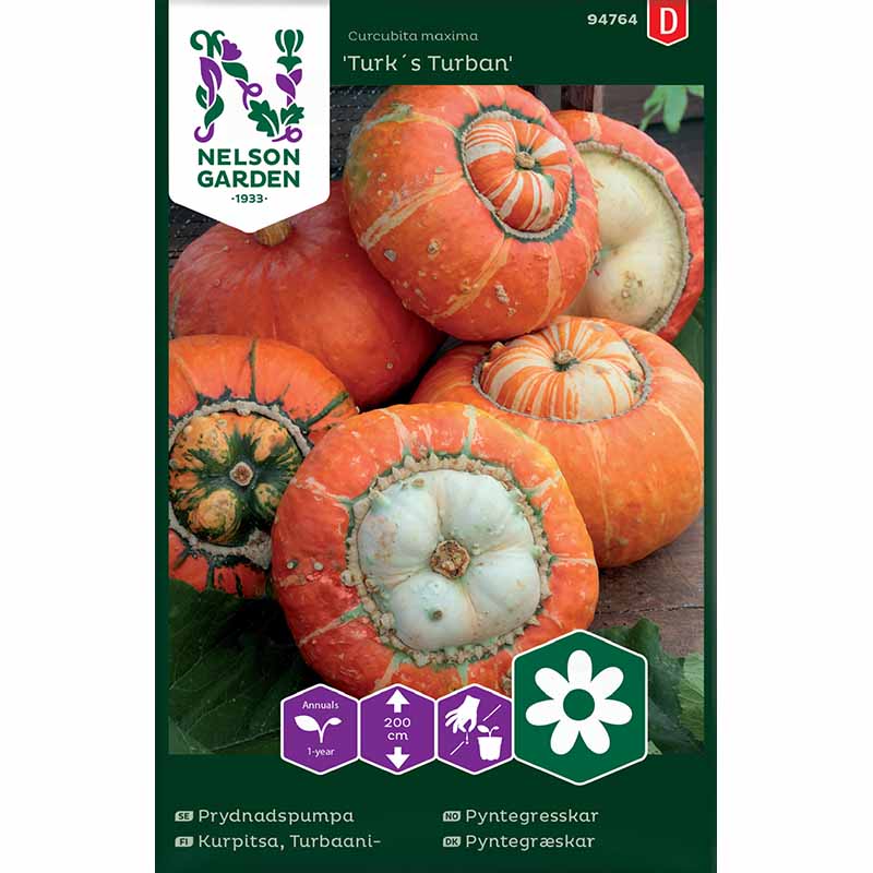 Koristekurpitsa 'Turk's Turban'