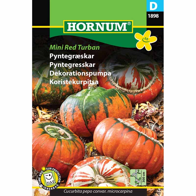 Koristekurpitsa 'Mini Red Turban'