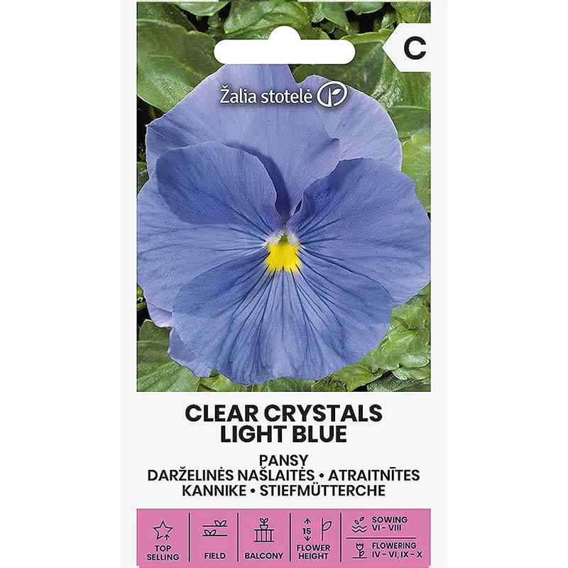Orvokki 'Clear crystals light blue'