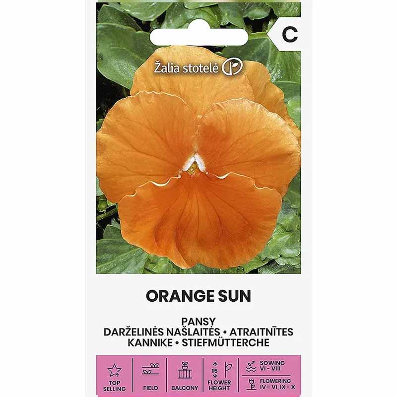 Orvokki 'Orange sun'