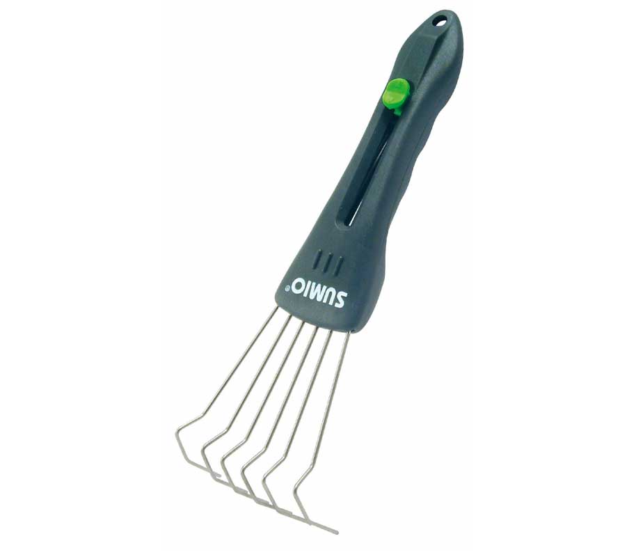 Käsiharava 6-piikkinen